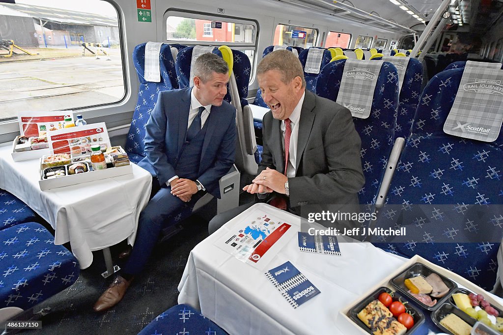 Scotrail Unveils First Of 40 New Look Trains