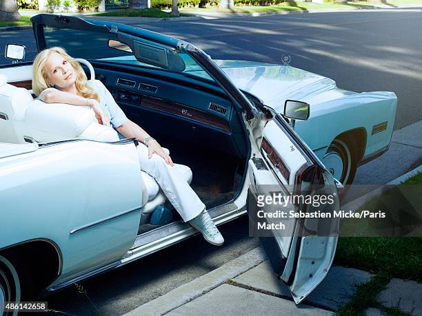 Singer Sylvie Vartan is photographed for Paris Match on July 17, 2015 in Los Angeles, California.