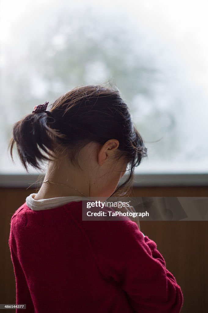 Girl with pendant