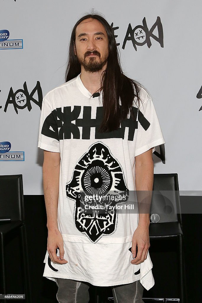 Steve Aoki Press Conference