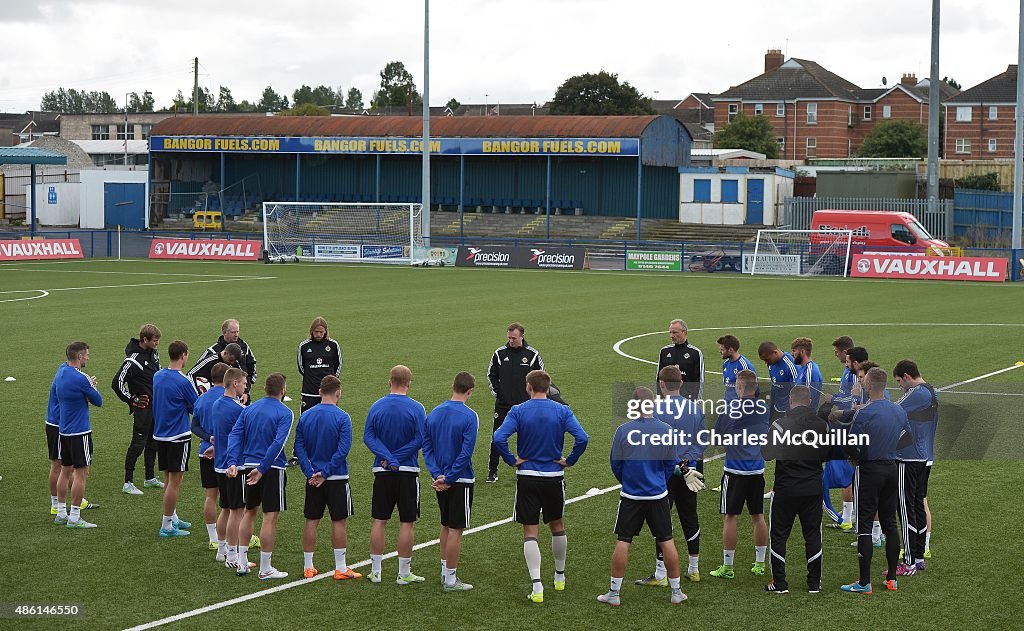 Northern Ireland Training Session