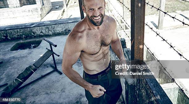 Actor Jason Statham is photographed for Men's Health UK on December 11, 2014 in Los Angeles, California.