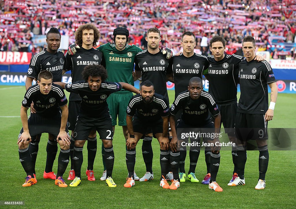 Club Atletico de Madrid v Chelsea - UEFA Champions League Semi Final