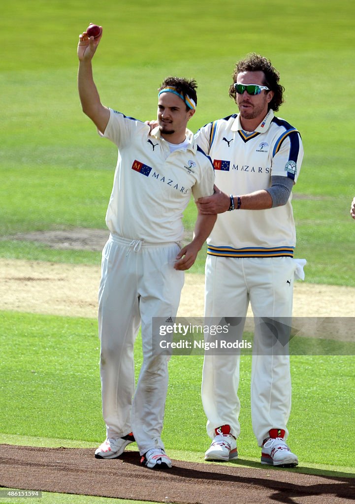 Yorkshire v Somerset - LV County Championship