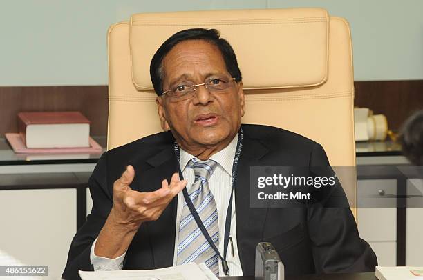 Anji Reddy Kallam Anji Reddy Founder Chairman Photos and Premium High Res Pictures ...
