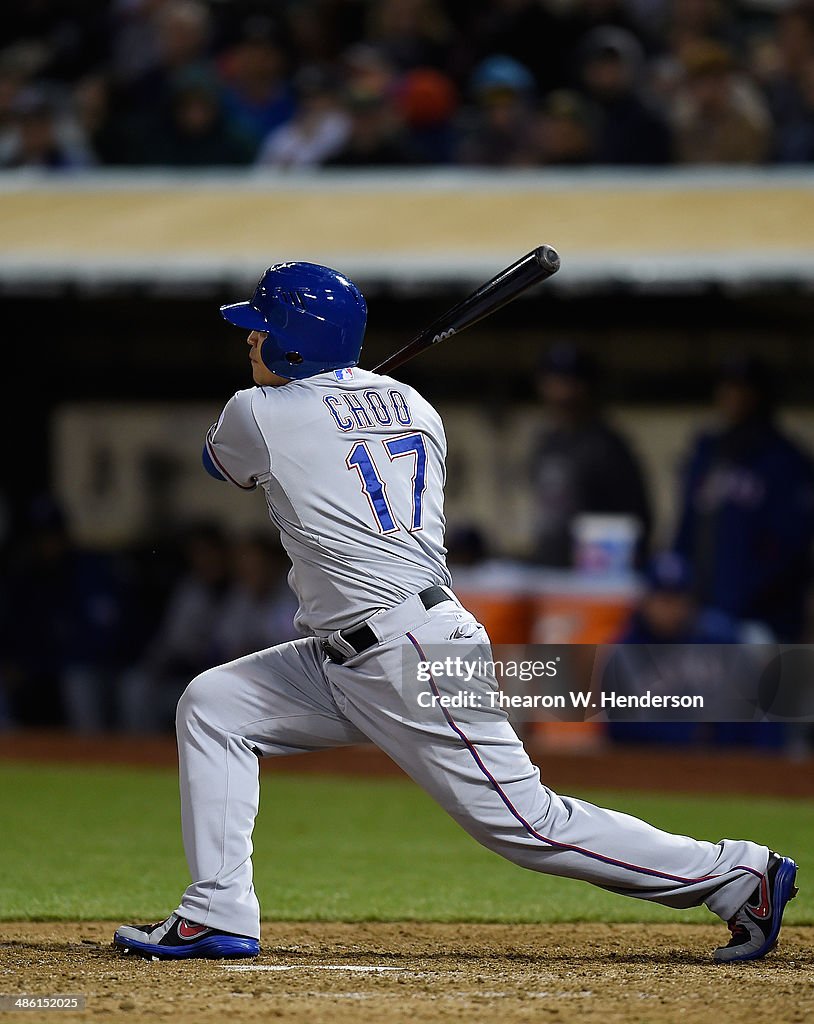 Texas Rangers v Oakland Athletics