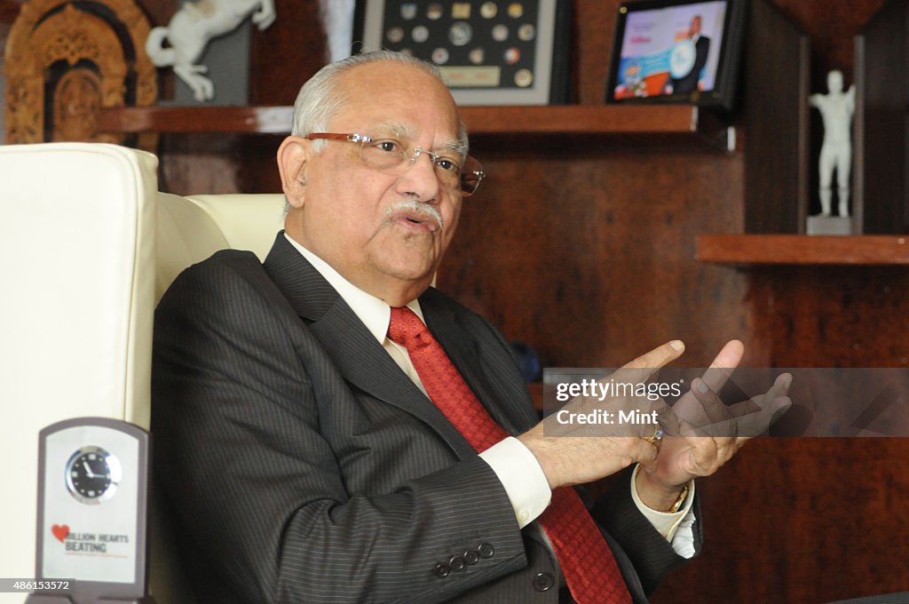 Pc Reddy Dr. Prathap C Reddy, Chairman, Apollo Hospitals Group profile shoot ...