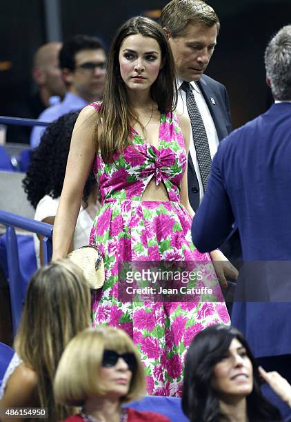 Bee Shaffer, Anna Wintour's daughter attends the 15th Annual USTA Opening Night Gala on Day 1 of the 2015 US Open at USTA Billie Jean King National...