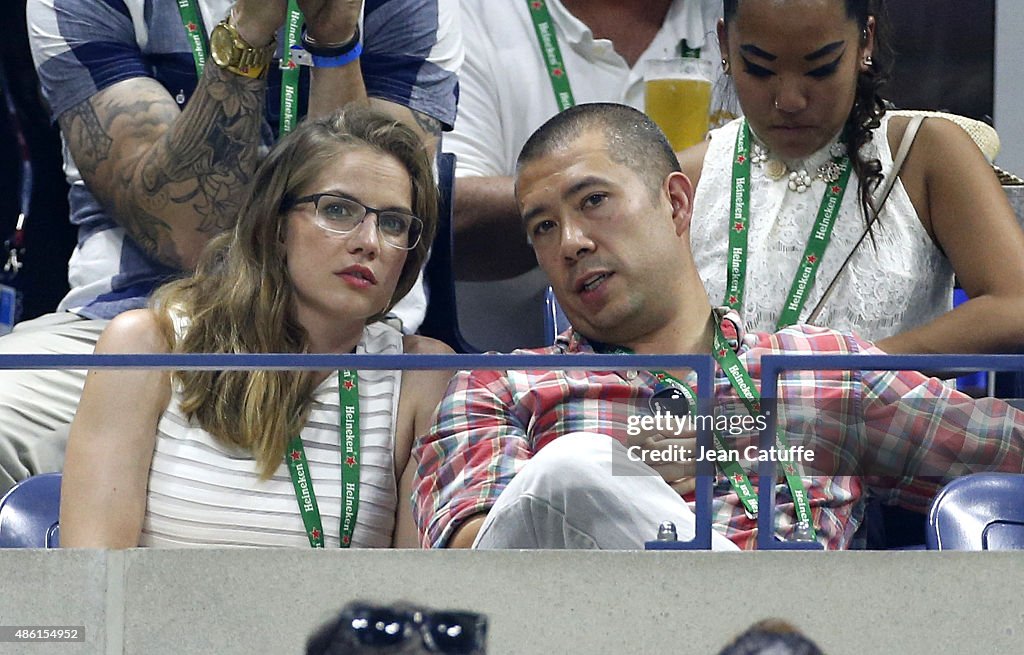 2015 US Open Celebrity Sightings - Day 1