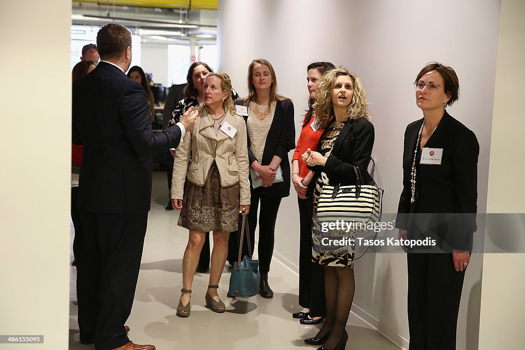 Motorola Mobility Merchandise Mart Opening Day Ceremony