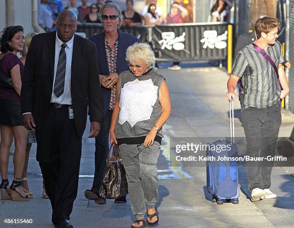 Roseanne Barr, Johnny Argent and her son Buck Thomas are seen... News