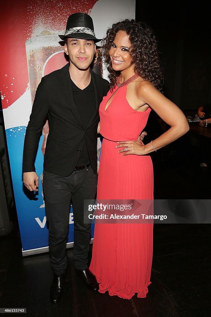 Pepsi And Prince Royce Partnership Reception At Hakkasan in Miami