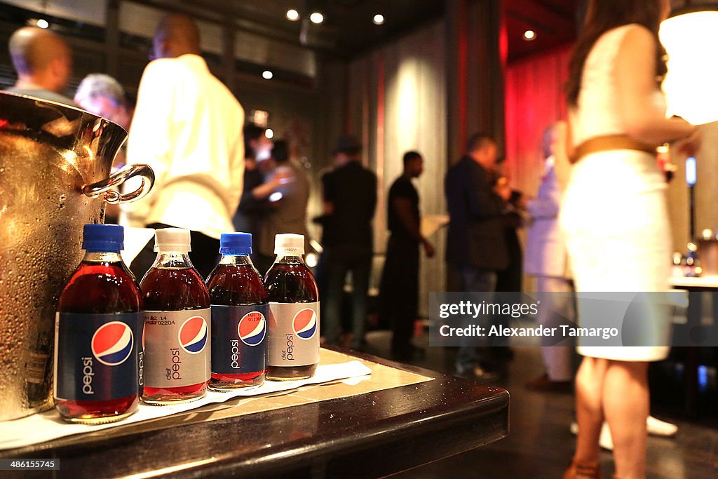 Pepsi And Prince Royce Partnership Reception At Hakkasan in Miami