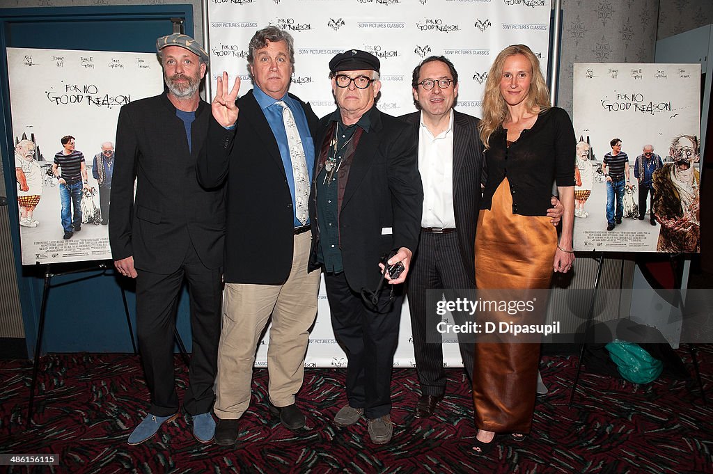 "For No Good Reason" New York Screening - Arrivals