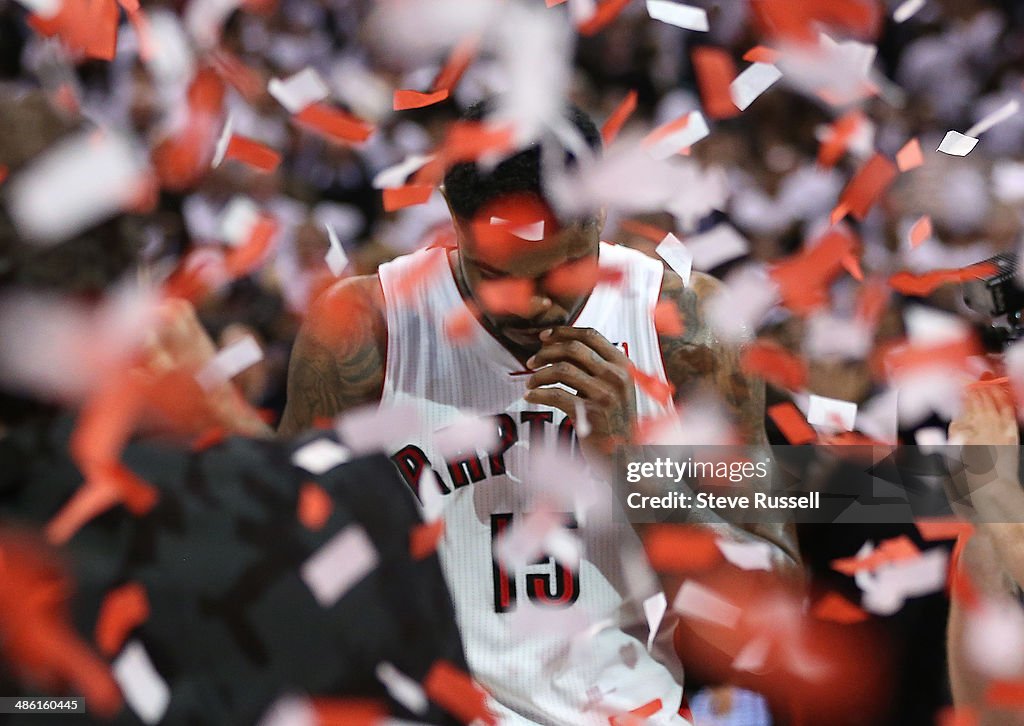 Toronto Raptors even up the series at one with a 100-95 win over the Brooklyn Nets in game 2 of their first round playoff series