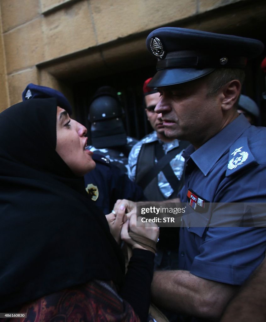 LEBANON-POLITICS-WASTE-ENVIRONMENT-CRISIS-DEMONSTRATION