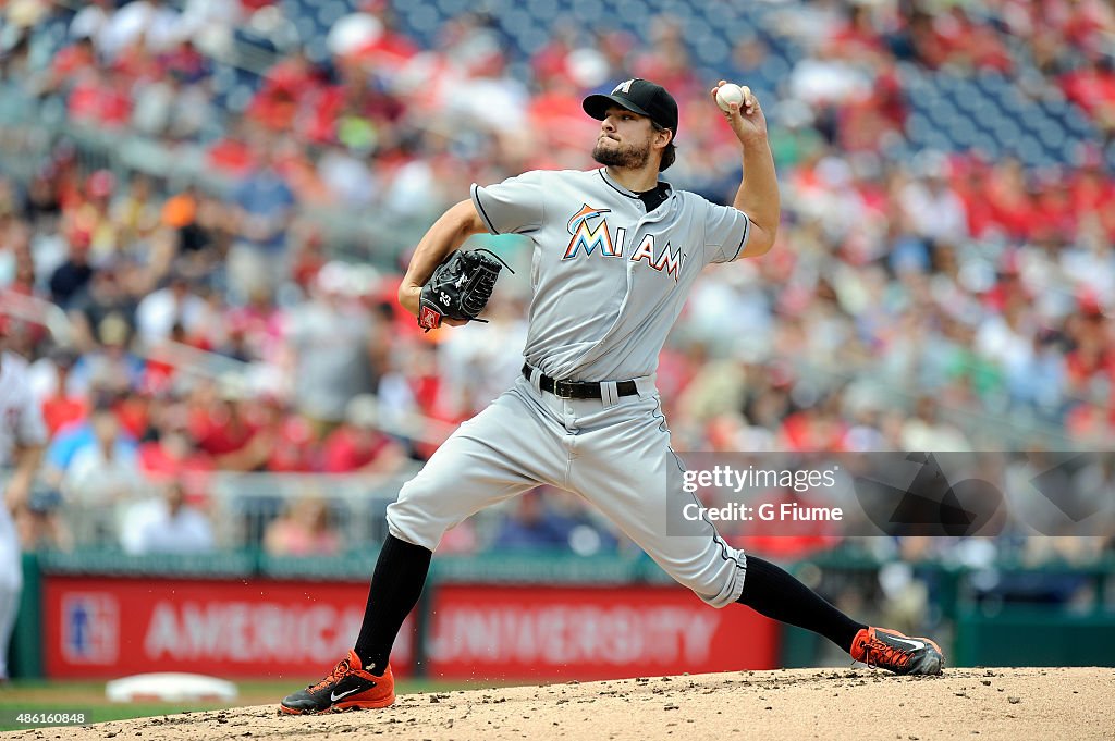 Miami Marlins v Washington Nationals