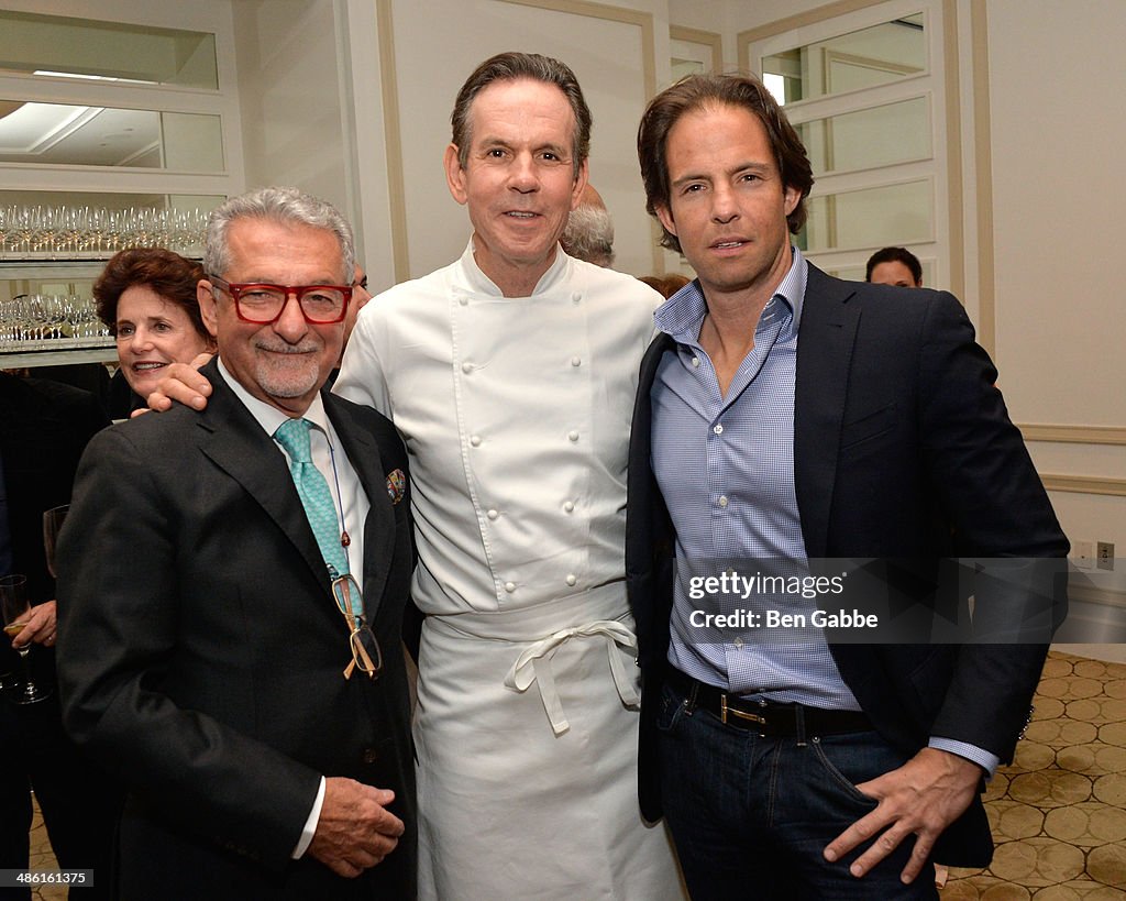 Thomas Keller To Host Adam Tihany's Book Launch Event At Per Se In New York City