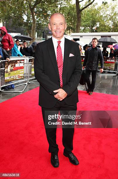 Sir Clive Woodward attends the World Premiere of "Building Jerusalem" at the Empire Leicester Square on September 1, 2015 in London, England.