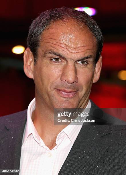 Martin Johnson attends the Premier of "Building Jerusalem" at Empire Leicester Square on September 1, 2015 in London, England.