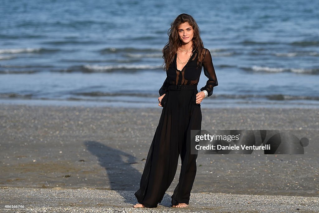 Elisa Sednaoui Photocall - 72nd Venice Film Festival