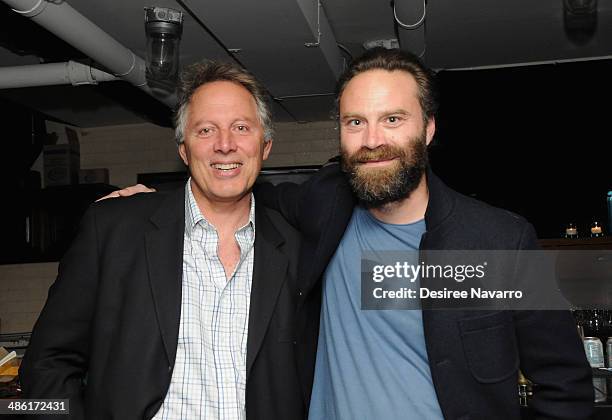 Producer Kirk D'Amico and Director Tristan Patterson attend the "Electric Slide" Premiere pre-party during the 2014 Tribeca Film Festival at Troy...