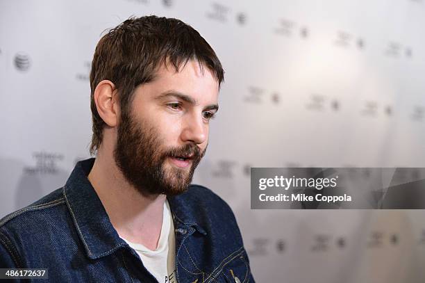 Actor Jim Sturgess attends the "Electric Slide" Premiere during the 2014 Tribeca Film Festival at Chelsea Bow Tie Cinemas on April 22, 2014 in New...