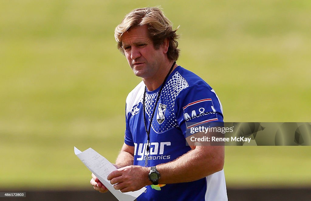 Canterbury Bulldogs Training Session