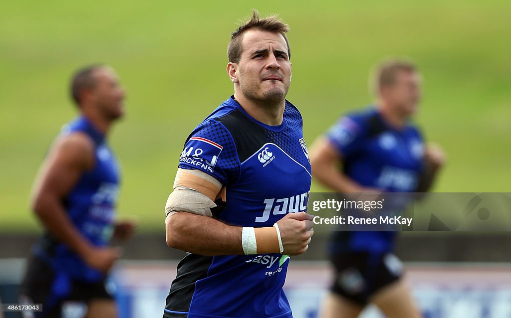 Canterbury Bulldogs Training Session