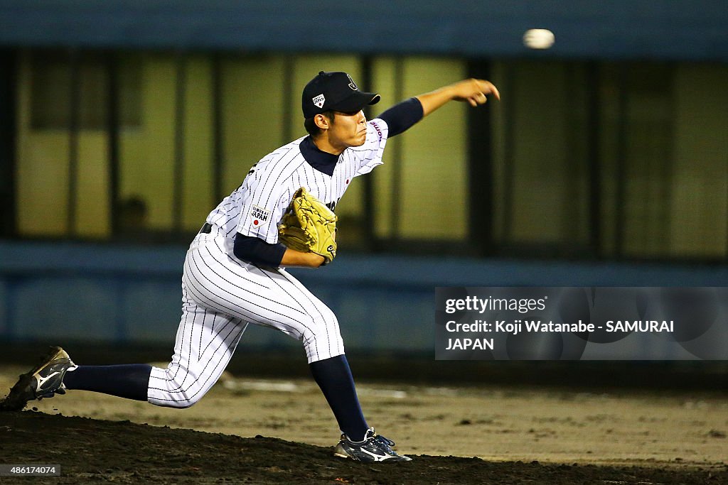 Japan v Mexico - 1st Round - 2015 WBSC U-18 Baseball World Cup