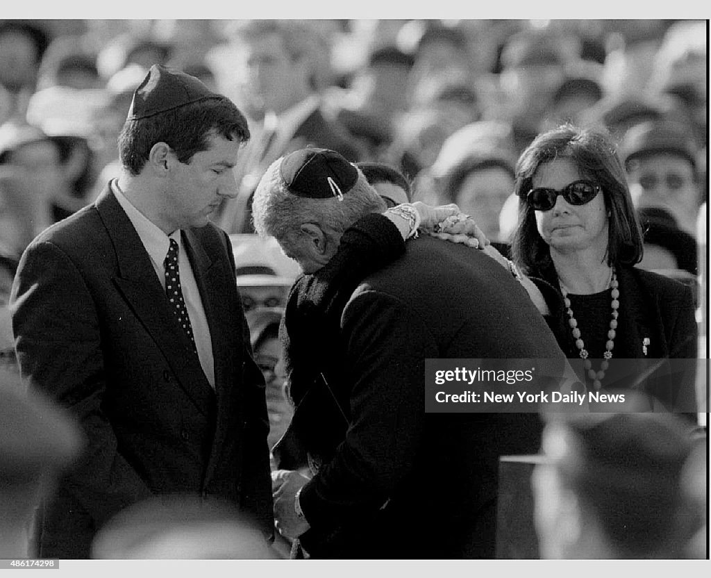 Isreali Prime Minister Yitzhak Rabin Funeral