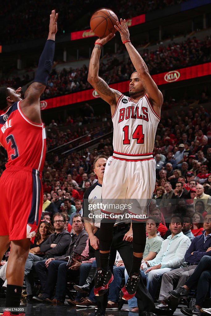 Washington Wizards v Chicago Bulls - Game Two