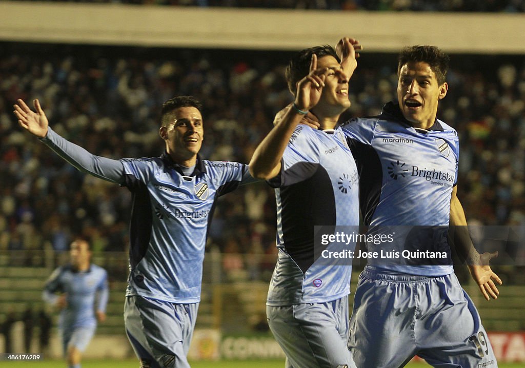 Bolivar v Leon - Copa Bridgestone Libertadores 2014