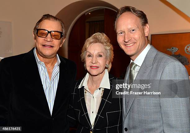 Actor Michael York, Patricia McCallum, and British Consul General Chris O'Connor attend the 8th Annual BritWeek Launch Party at a private residence...