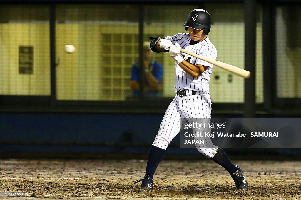 Japan v Mexico - 1st Round - 2015 WBSC U-18 Baseball World Cup