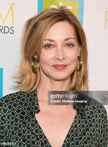 Actress Sharon Lawrence arrives at the 18th Annual PRISM Awards at Skirball Cultural Center on April 22, 2014 in Los Angeles, California.
