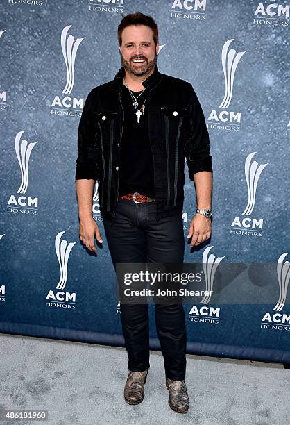 Randy Houser attends the 9th Annual ACM Honors at the Ryman Auditorium on September 1, 2015 in Nashville, Tennessee.