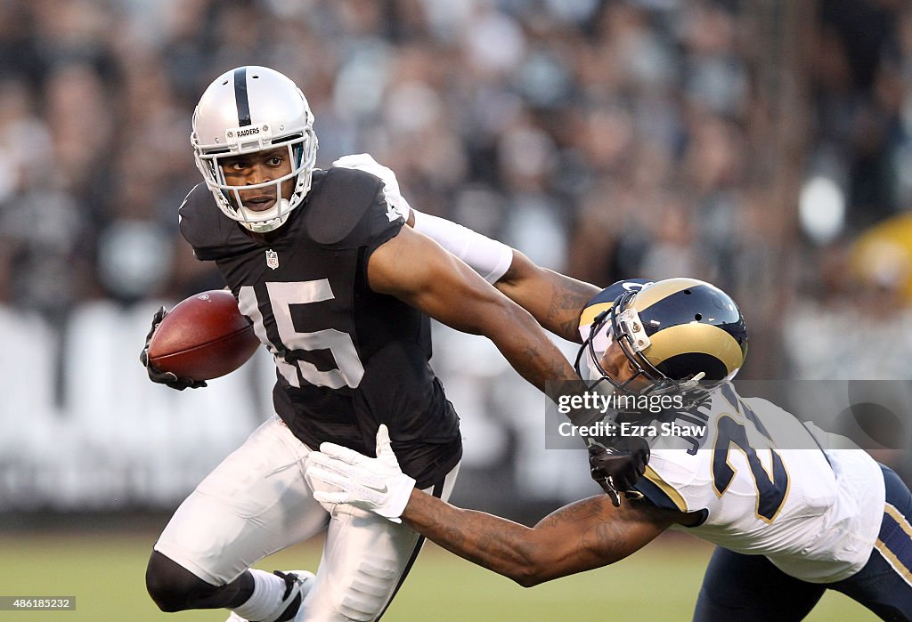 St Louis Rams v Oakland Raiders