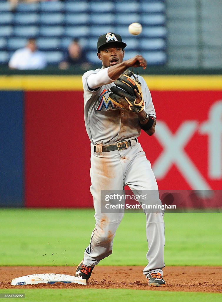 Miami Marlins v Atlanta Braves