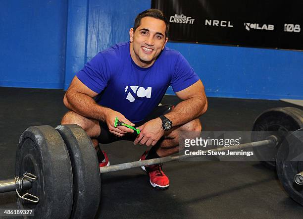 Jason Khalipa National CrossFit Champion partners with the Gillette BODY razor to help guys get #BODYREADY for summer at NorCal CrossFit on April 22,...