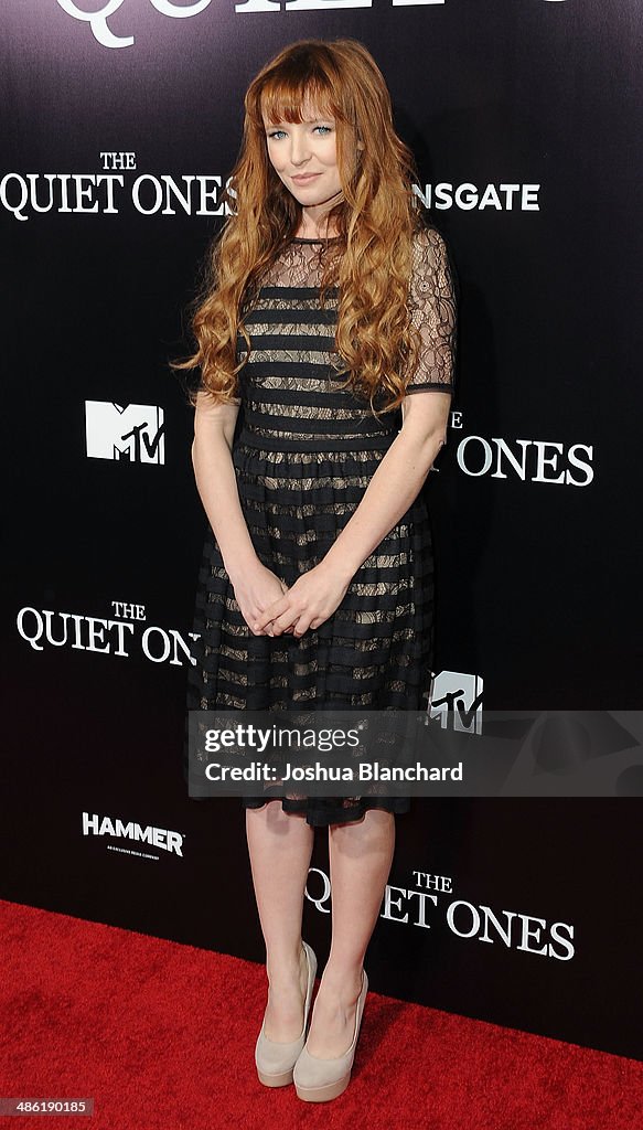 Premiere Of Lionsgate Films' "The Quiet Ones" - Arrivals