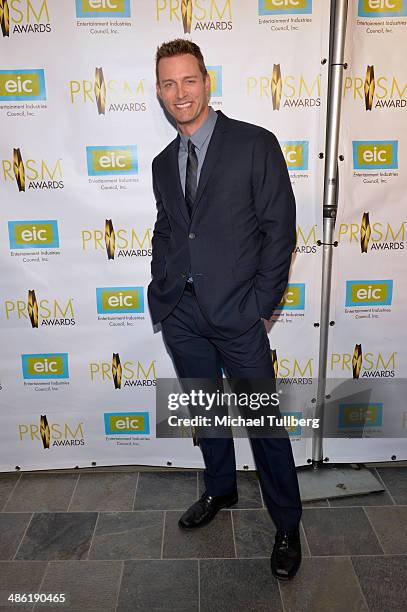 Actor Eric Martsolf attends the 18th Annual PRISM Awards Ceremony at Skirball Cultural Center on April 22, 2014 in Los Angeles, California.