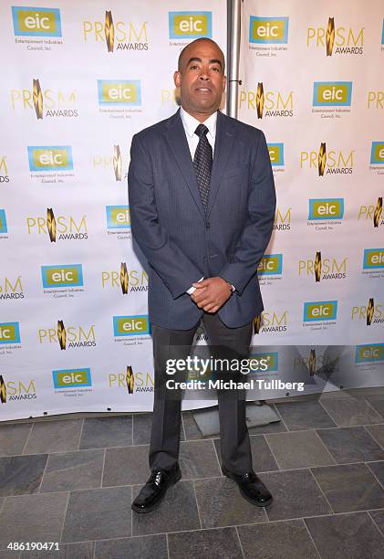 Writer/producer Jono Oliver attends the 18th Annual PRISM Awards Ceremony at Skirball Cultural Center on April 22, 2014 in Los Angeles, California.