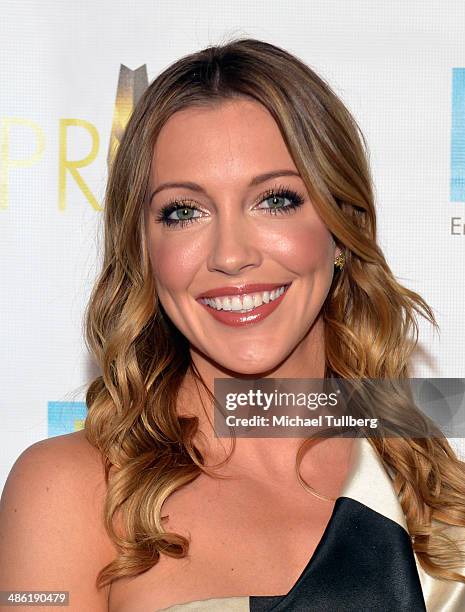 Actress Katie Cassidy attends the 18th Annual PRISM Awards Ceremony at Skirball Cultural Center on April 22, 2014 in Los Angeles, California.