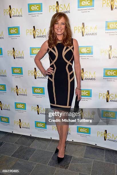 Actress Allison Janney attends the 18th Annual PRISM Awards Ceremony at Skirball Cultural Center on April 22, 2014 in Los Angeles, California.