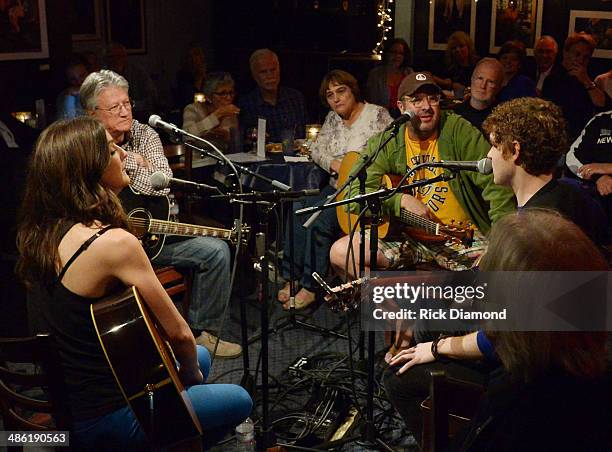 Rock & Roll Hall of Fame member Richie Furay, Grand Ole Opry member Vince Gill perform, Justin Davis and Sarah Zimmermann of Striking Matches in the...