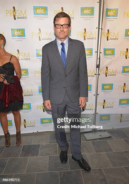 Actor David Chisum attends the 18th Annual PRISM Awards Ceremony at Skirball Cultural Center on April 22, 2014 in Los Angeles, California.