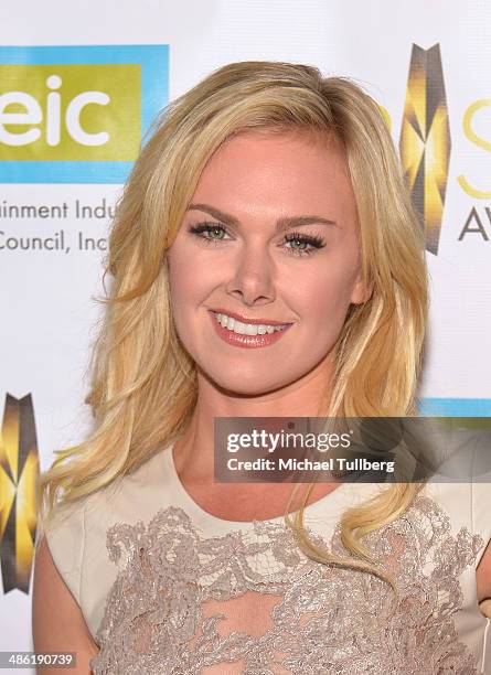 Actress Laura Bell Bundy attends the 18th Annual PRISM Awards Ceremony at Skirball Cultural Center on April 22, 2014 in Los Angeles, California.