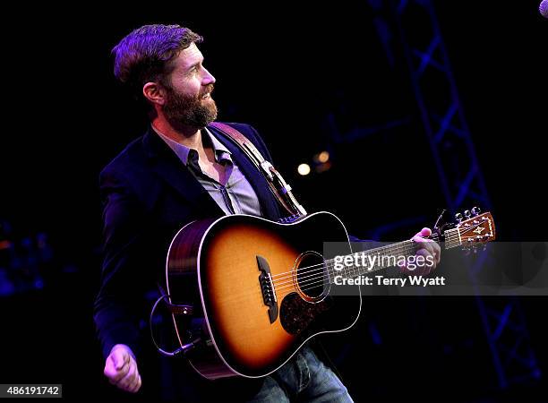 Josh Turner performs during the 9th Annual ACM Honors at the Ryman Auditorium on September 1, 2015 in Nashville, Tennessee.