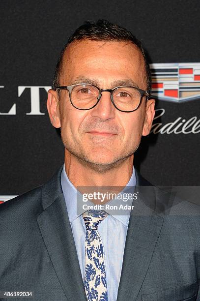 President and CEO Steven Kolb attends the Cadillac Capsule Clothing Collection Launch at Classic Car Club on September 1, 2015 in New York City. ,